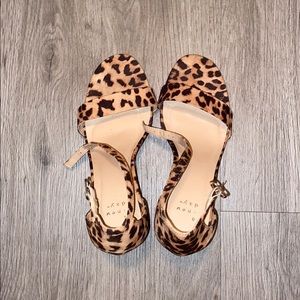 Leopard Print Heels